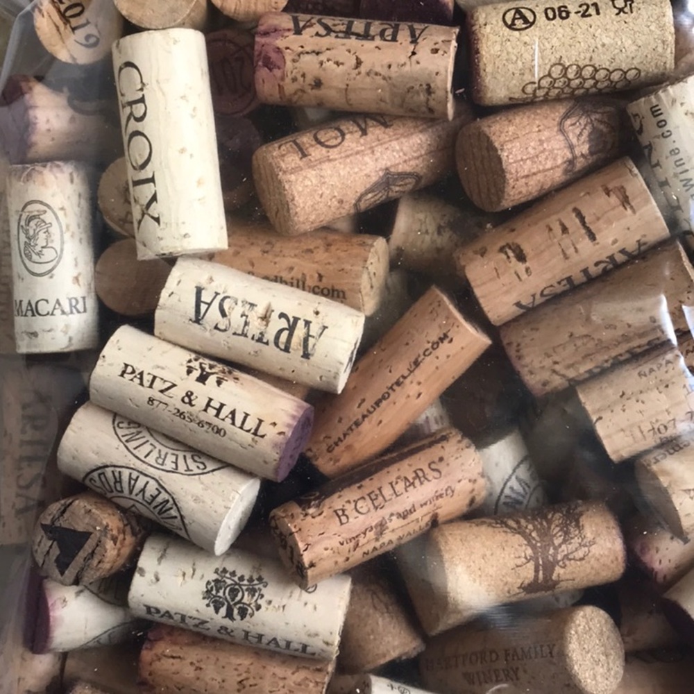 Perfect for Crafting 100 Wine Corks Various Higher End Vineyards